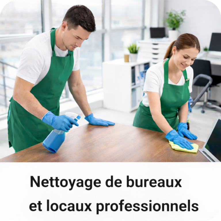 Nettoyage de bureaux et locaux professionnels