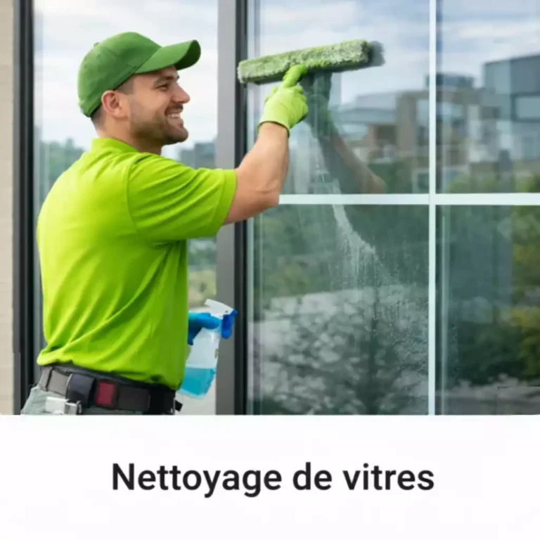 Nettoyage de vitres