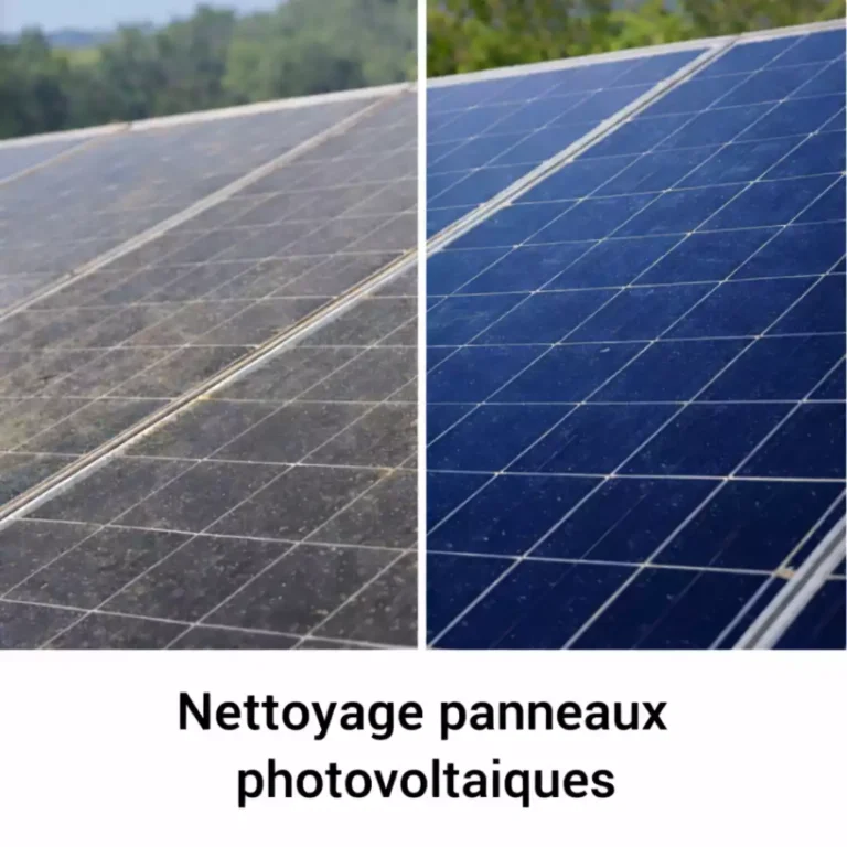 nettoyage panneau voltaïque